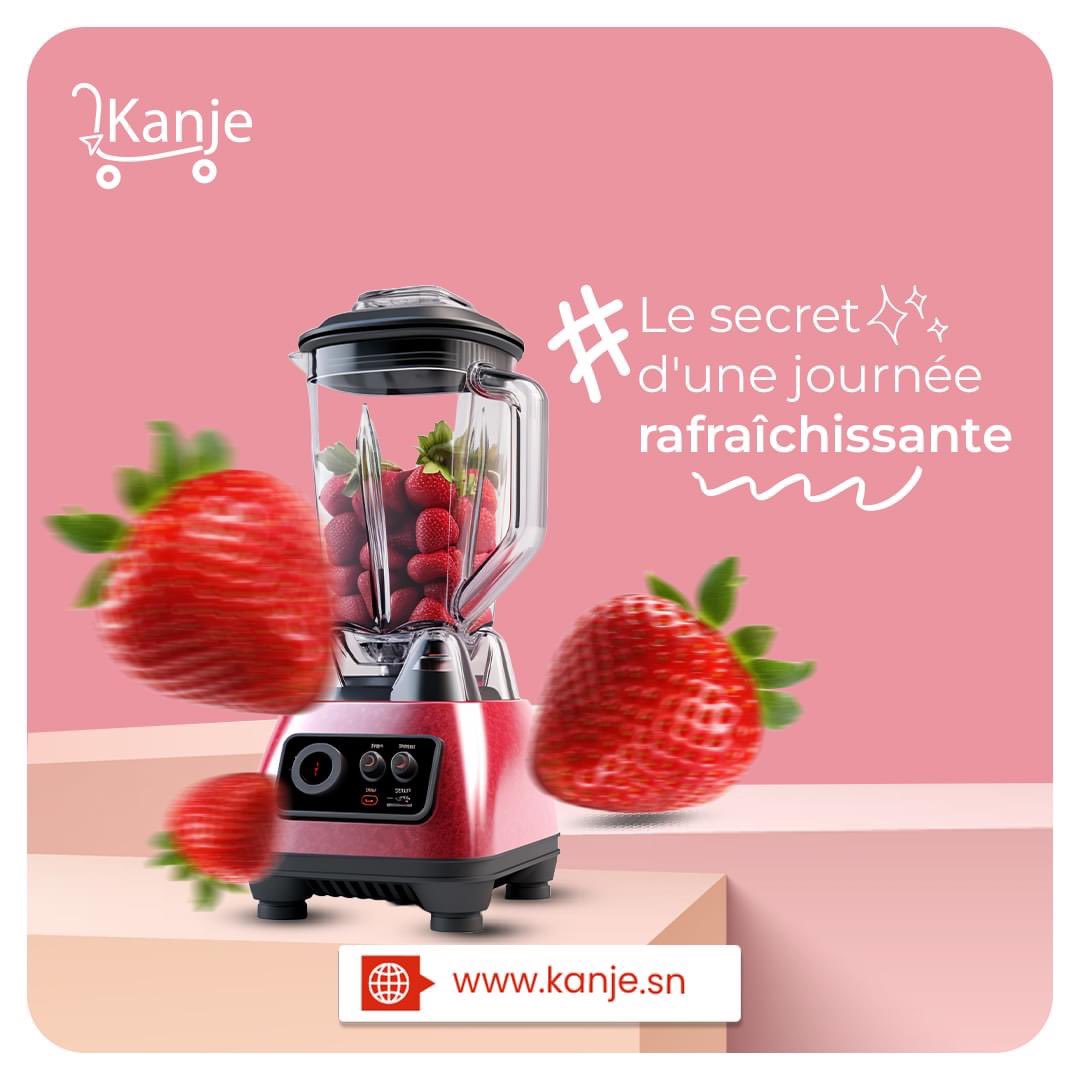 KanjeSn's tweet image. Mixez vos fruits préférés, savourez et rafraîchissez-vous! ☺️🍹🥂

Cliquez vite pour acheter et profiter des meilleurs prix.  

🌐 kanje.sn

#journée #kanje #mixeur  #raffraichissant