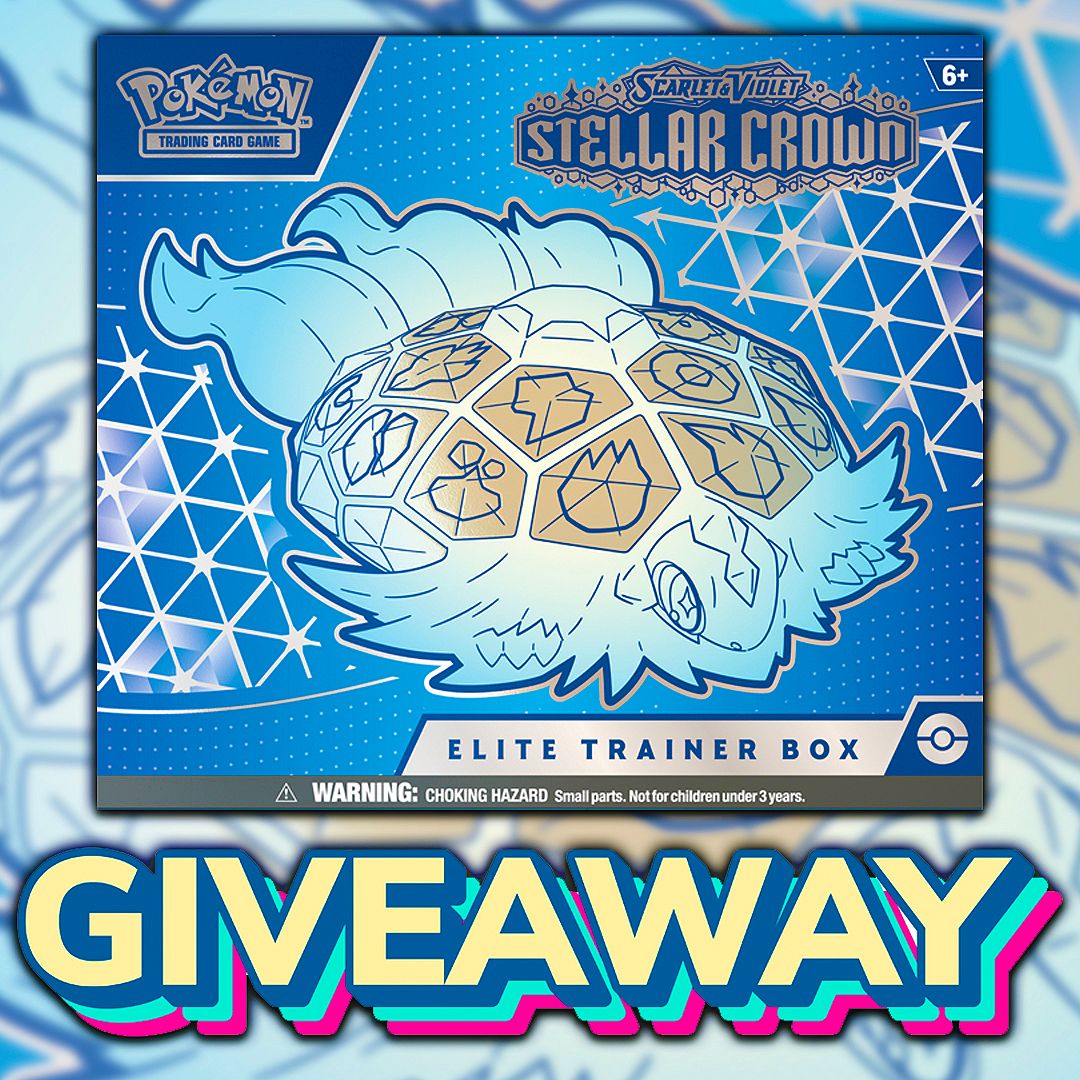 magicmadhouse's tweet image. 🚨 POKEMON GIVEAWAY🚨

We're giving away a Pokemon Stellar Crown ETB 

How To Enter: 

Repost &amp;amp; Like this post ♺
Follow @MagicMadhouse ✅
Tag a friend  🏷️

Winner will be announced on the 13th September! 

Good Luck 🤞🏻

#Pokemon #PokemonTCG