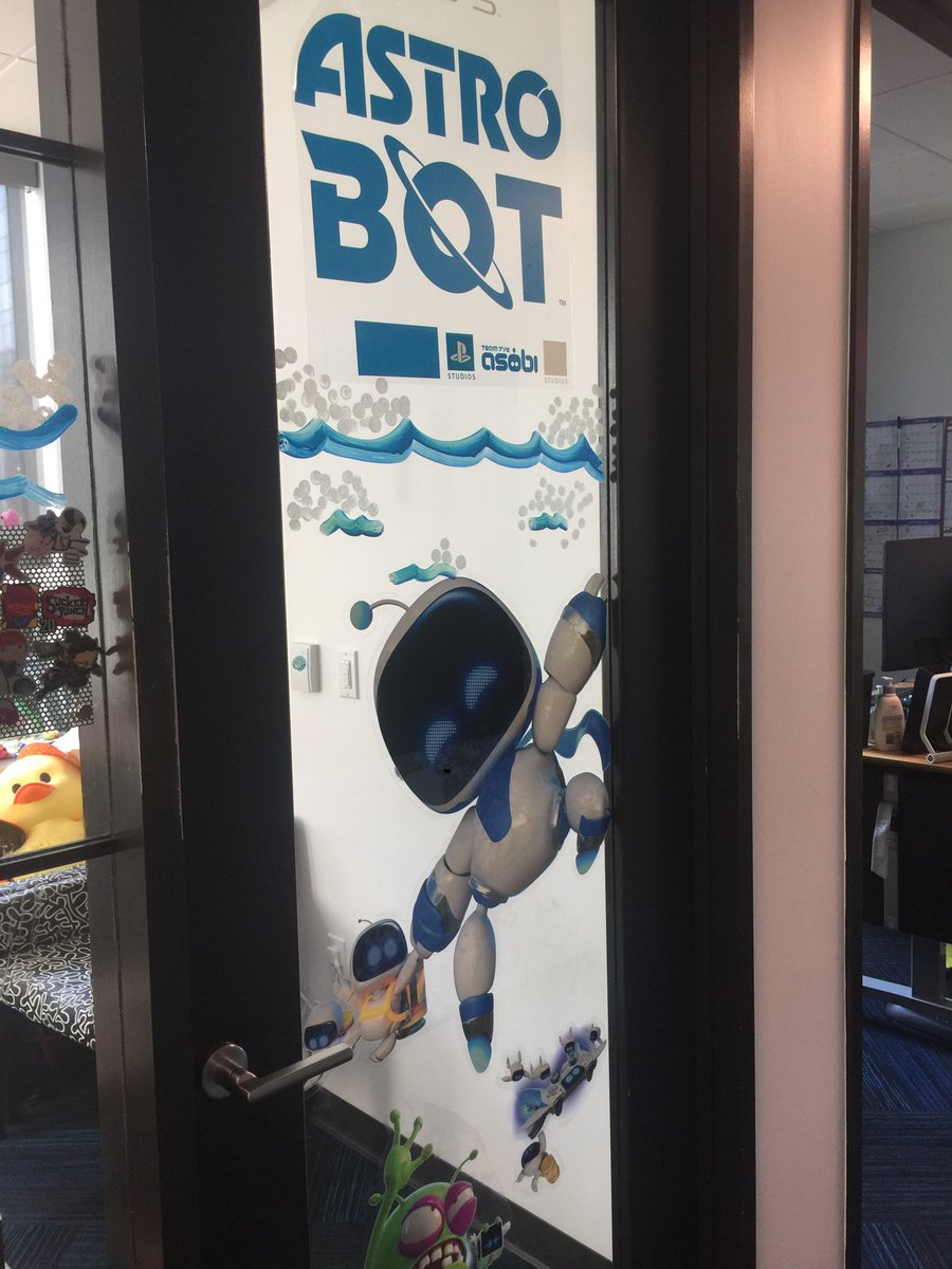 I am Astro Bot! It’s taking over my office!!!