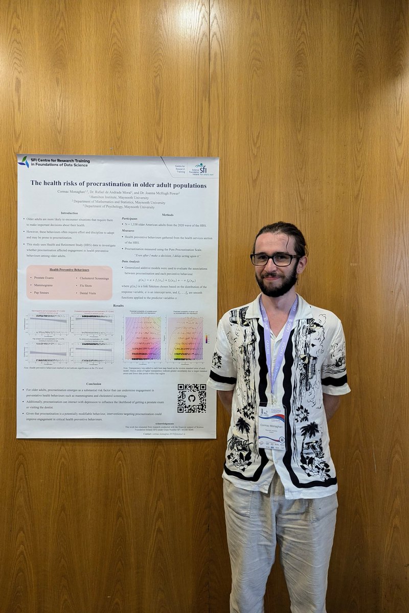 Really enjoyed presenting my research earlier at  <a href="/EHPS2024/">EHPS2024</a> 

Proof that I sometimes do indeed do work 😂

#EHPS2024