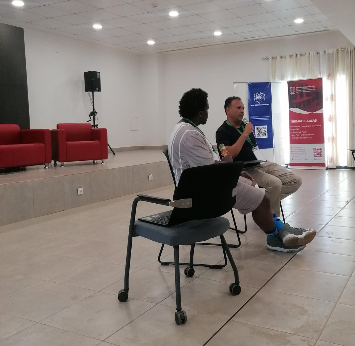 Strathmore CIPIT (@strathcipit) on Twitter photo Our last segment “Behind the Research: Author Insights” closes out the Empowering African Voices in AI: Data, Models, and Innovation workshop.
We are grateful to all those who have participated throughout the day.
<a href="/lanfrica/">Lanfrica</a> <a href="/ChrisEmezue/">Chris Chinenye Emezue</a> <a href="/datalawafrica/">Data Science Law Lab</a>
#DLI2024 Our last segment “Behind the Research: Author Insights” closes out the Empowering African Voices in AI: Data, Models, and Innovation workshop.
We are grateful to all those who have participated throughout the day.
<a href="/lanfrica/">Lanfrica</a> <a href="/ChrisEmezue/">Chris Chinenye Emezue</a> <a href="/datalawafrica/">Data Science Law Lab</a>
#DLI2024