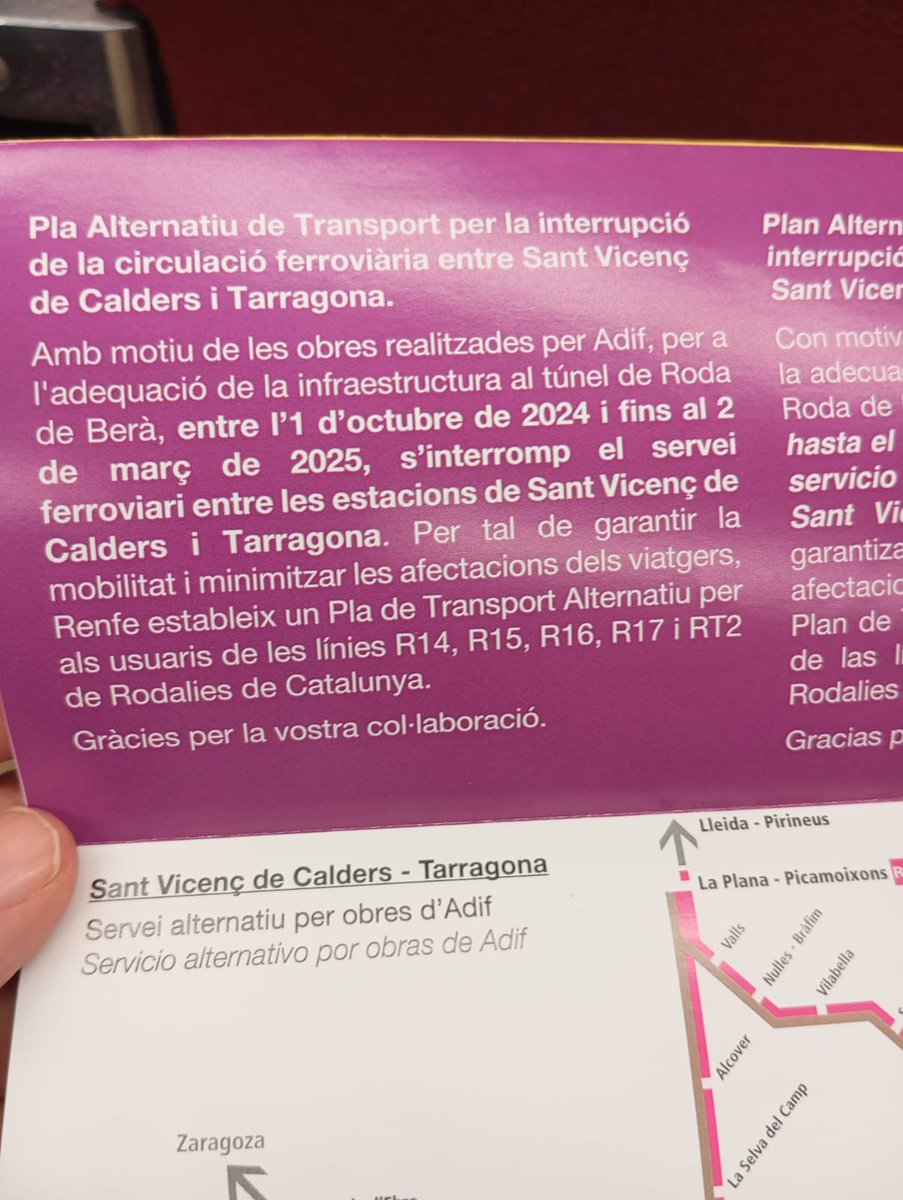 El president, Sergi Guimerà, en representació del Consell Comarcal del Montsià, ha assistit a la reunió a Tarragona amb Adif i RENFE per les obres i afectació als usuaris de la R-16.