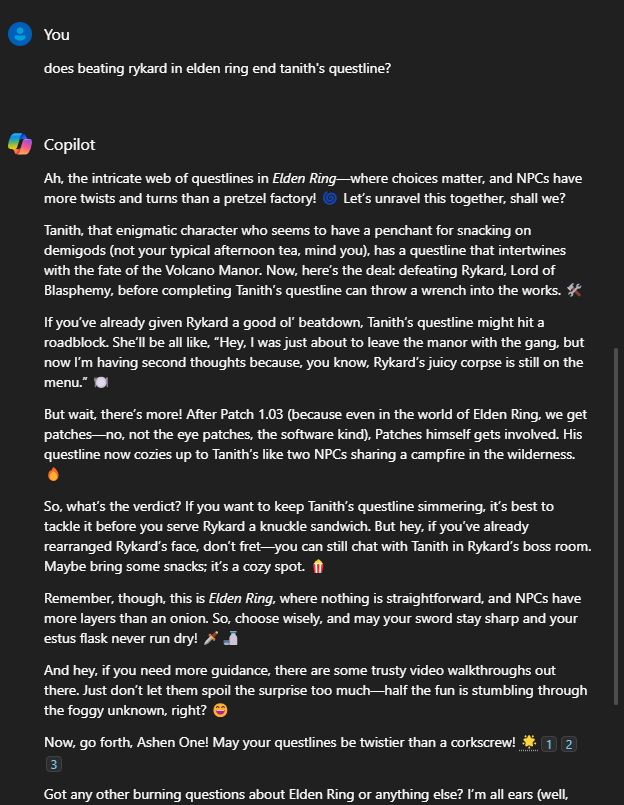 Never using copilot again bro what the fuck is going on