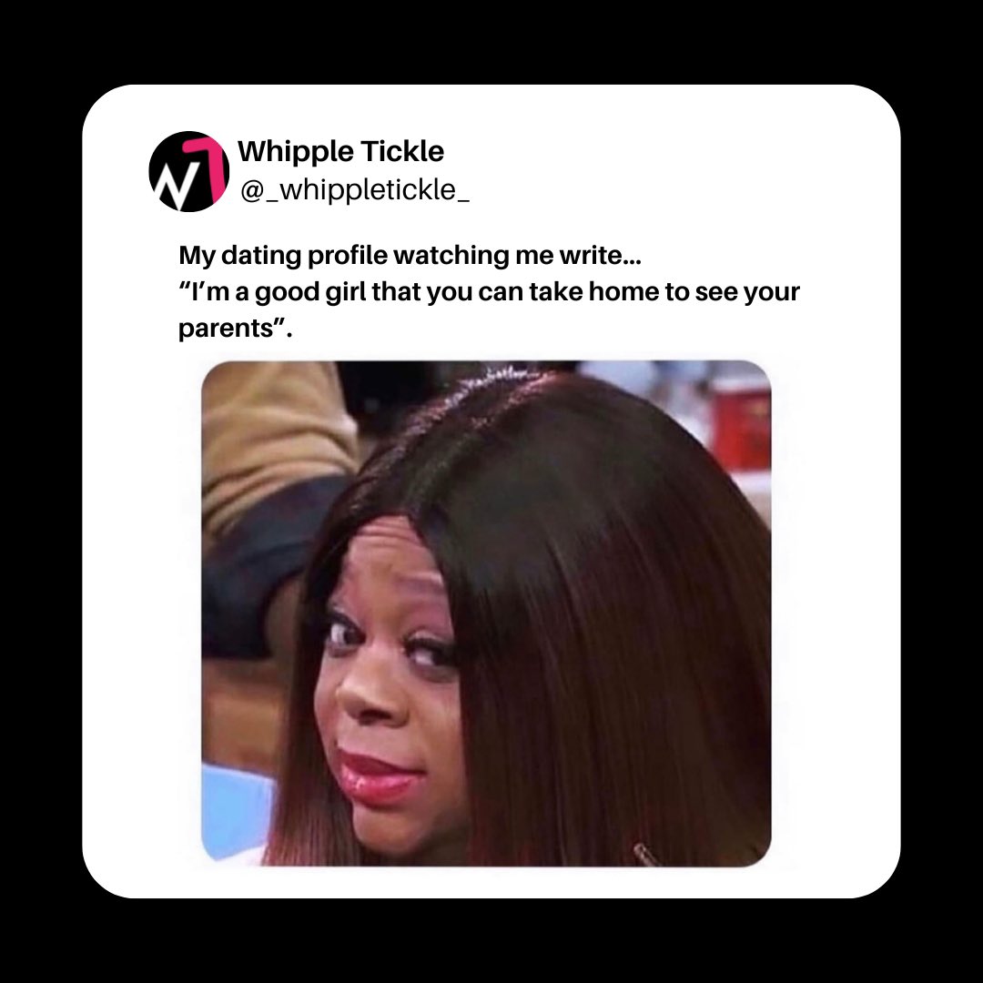 Who you kidding 😝 

#meme #date #datingprofile #dating #datingmemes