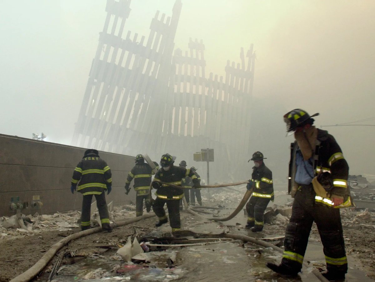 9/11/2024: THE MURDEROUS DEATHS CONTINUE. MORE FDNY MEMBERS HAVE DIED FROM 9/11 DISEASE THAN FROM THE INITIAL ATTACKS AND COLLAPSES.
gothamist.com/news/more-fdny… <a href="/FDNY/">FDNY</a> <a href="/FDNYFC/">Fire Commissioner Robert S. Tucker</a> <a href="/FDNYFoundation/">FDNY Foundation</a> <a href="/UFOA854/">UFOA 854</a> <a href="/IAFFofficial/">International Association of Fire Fighters</a> <a href="/nysfirechiefs/">NYSAFC</a> <a href="/NYSPFFA/">NYSPFFA</a> <a href="/IAFC_SHS/">IAFC SHS Section</a> <a href="/NFFF_News/">NFFF</a>