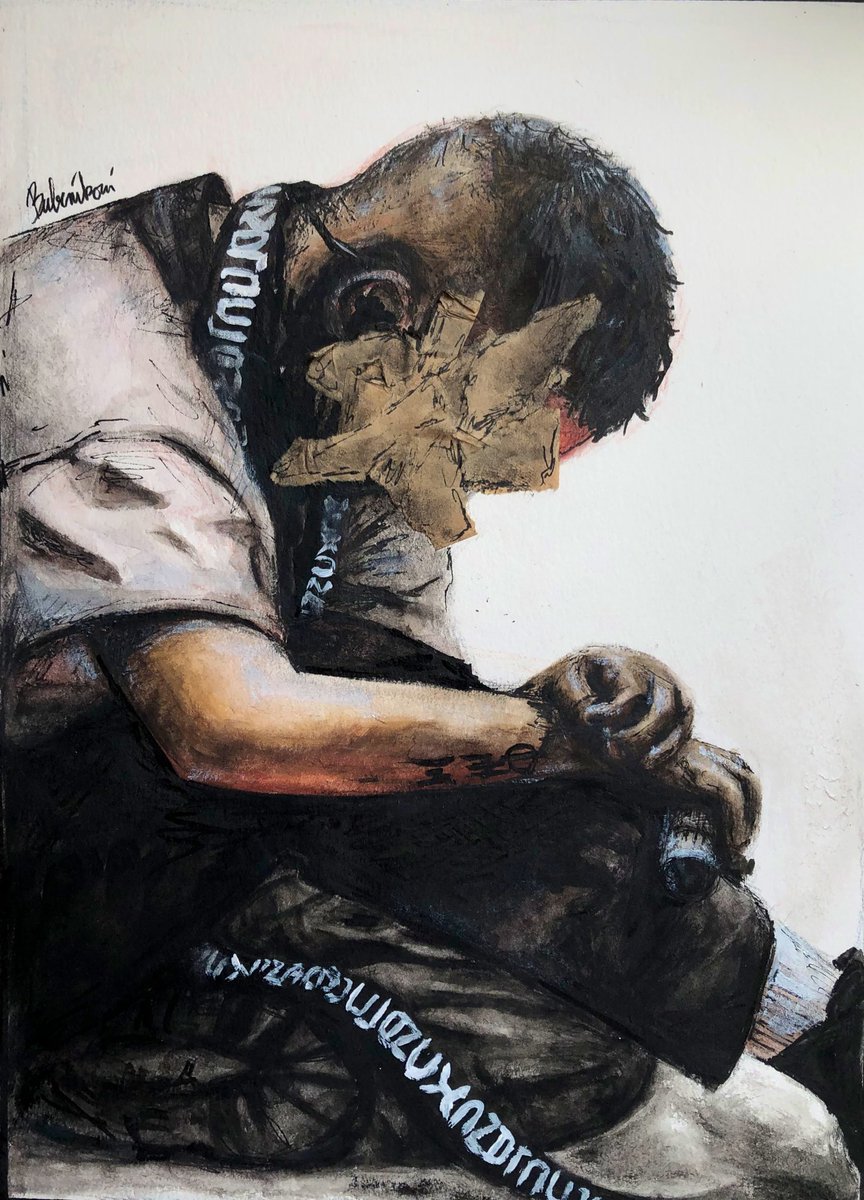 Bee_Bee_00's tweet image. /:: It's over my head ::/

Happy #FanArtFriday !✨
Push on through .. 🤍

#cliqueart #tylerjøseph @tylerrjoseph @twentyonepilots #clancy #twentyonepilots