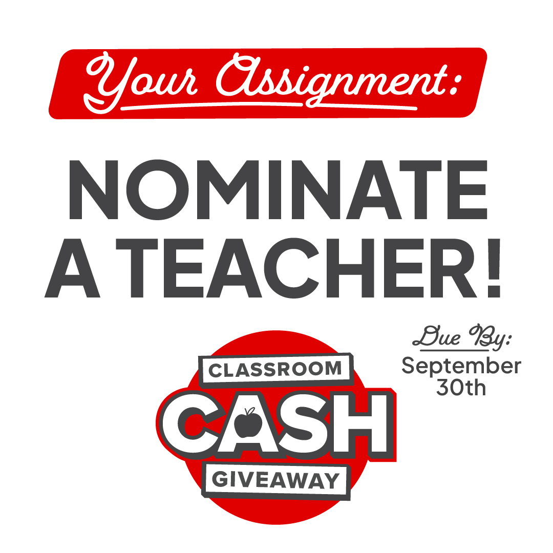 TexasTechCU's tweet image. The easiest assignment you&apos;ll ever have! 📝

texastechfcu.org/classroomcash
