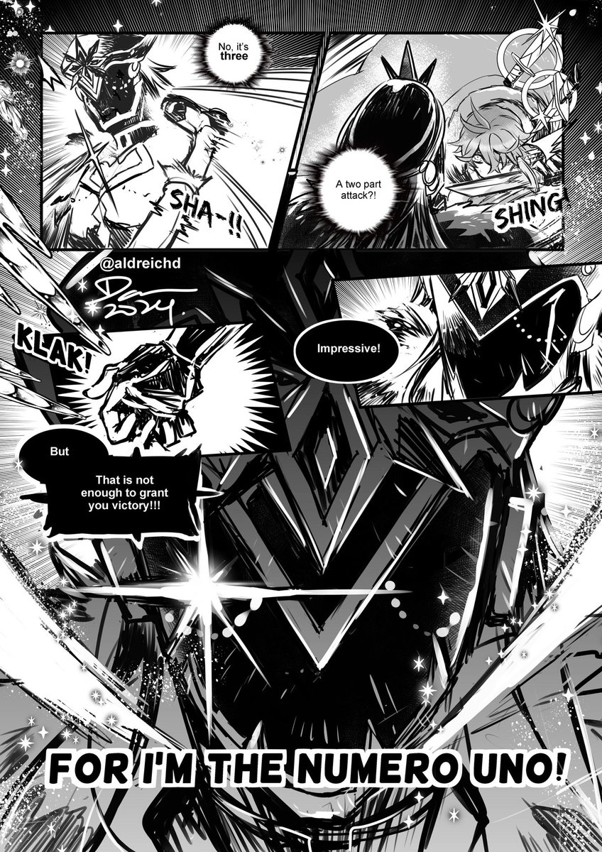 "The First of the Eleven Fatui Harbingers"

Part 2 of the fan comic which I decided to name [Protégé]! 

#Hoyocreators #GenshinImpact  #HelloNatlan 