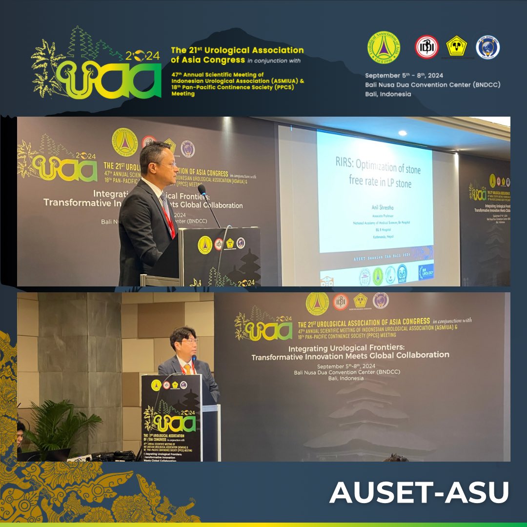 AUSET - ASU at UAA 2024 in Bali was a success! 
UAA 2024 continues until September 8th with more workshops and sessions ahead—don’t miss out the opportunity to expand your expertise and network in Bali!

Visit our website uaa2024.com for more information.

#UAA2024