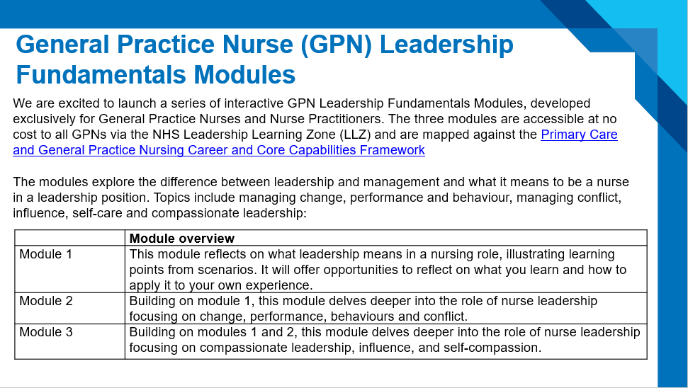 louisebrady17's tweet image. #GeneralPracticeNurses 
 Free modules open to all across England
 ⬇️Three  core elements 2 our work
 1/ Emotional connection = Therapeutic patient/nurse/carer partnerships
 2/ Impact of 'integrated care' 'or 'MDT care' at our practice/PCN
3/ Guided Self Discovery