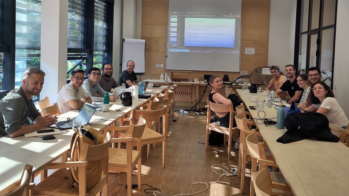 Karelle Rheault (@karellerheault) on Twitter photo 🤩What an interesting Gas Flux Workshop today!
Thanks to all the participants, especially those coming from afar 🌍 ✈
This workshop facilitated the start of a collaboration on a paper which will discuss possible guidelines. 📃
<a href="/AnaEE_EU/">AnaEE-ERIC</a> 🤩What an interesting Gas Flux Workshop today!
Thanks to all the participants, especially those coming from afar 🌍 ✈
This workshop facilitated the start of a collaboration on a paper which will discuss possible guidelines. 📃
<a href="/AnaEE_EU/">AnaEE-ERIC</a>