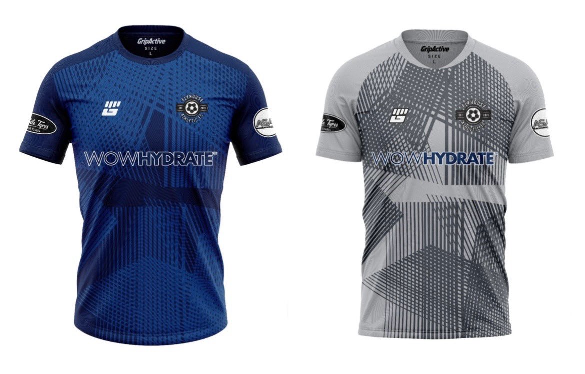 flyhousefc's tweet image. Preview of the 24/25 season kits!

We told you we had big sponsor news!! 

Massive thanks to our new sponsors @wowhydrate 👀🔥