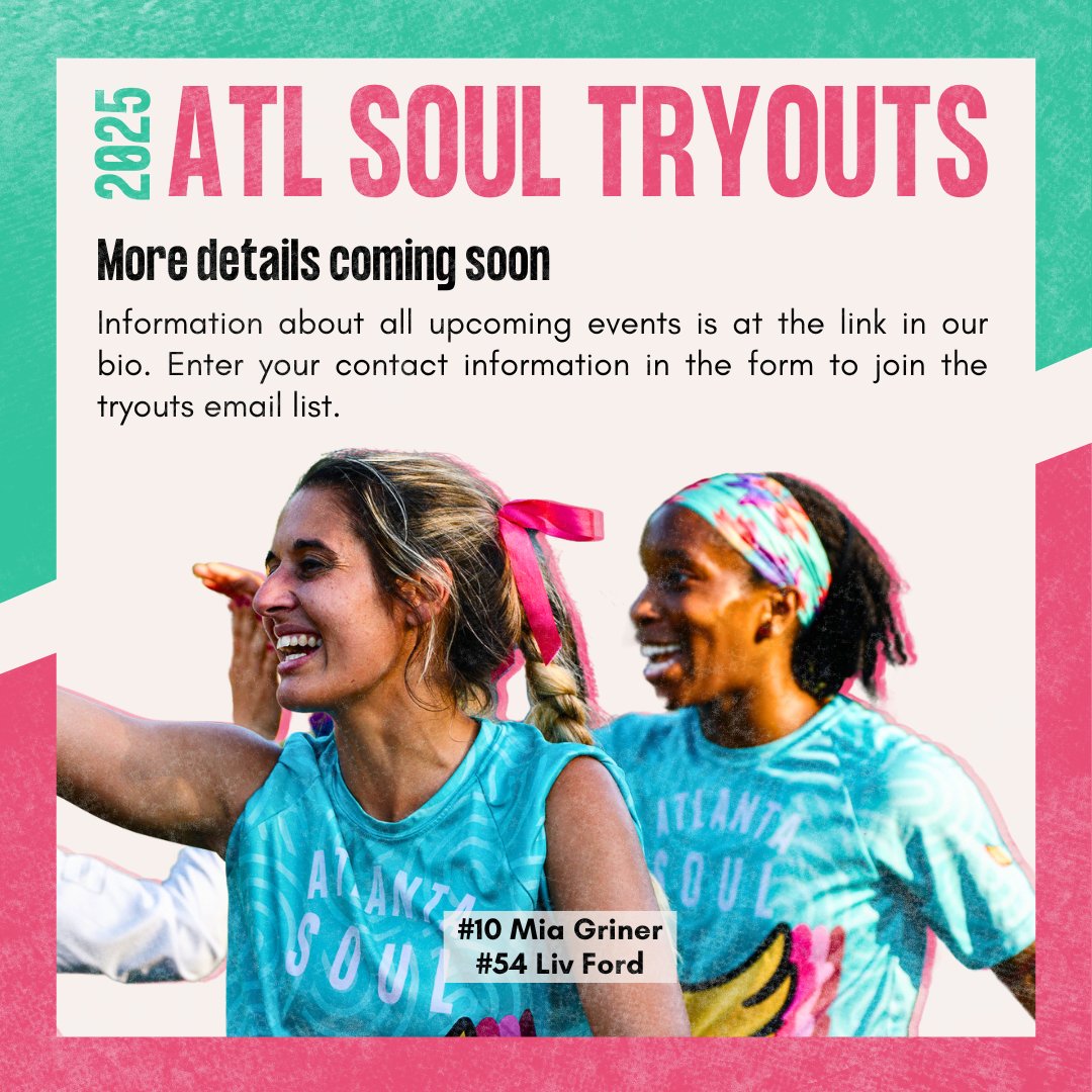 Sign up for our tryouts email list to get all the info! Link in bio 📧