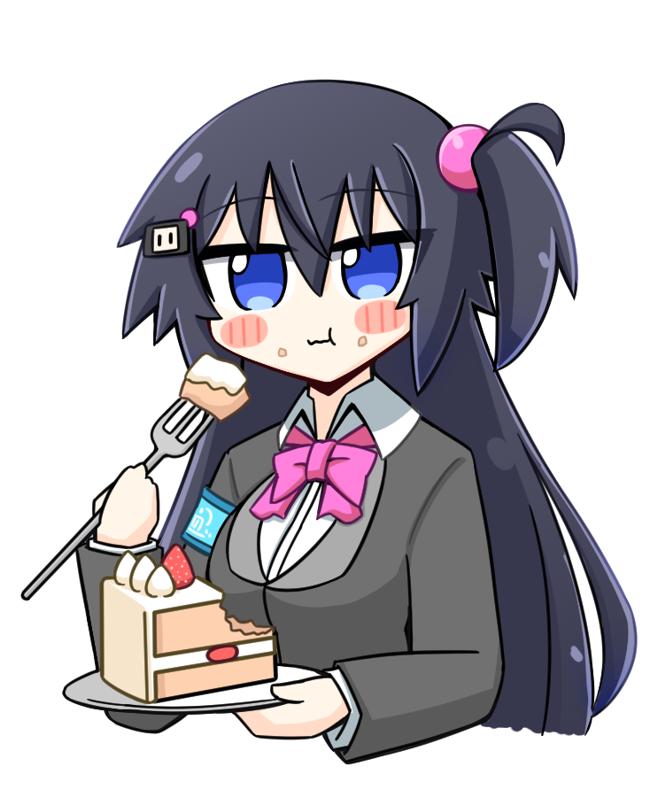 「遅刻した誕生日クロちゃん 」|上顎のイラスト
