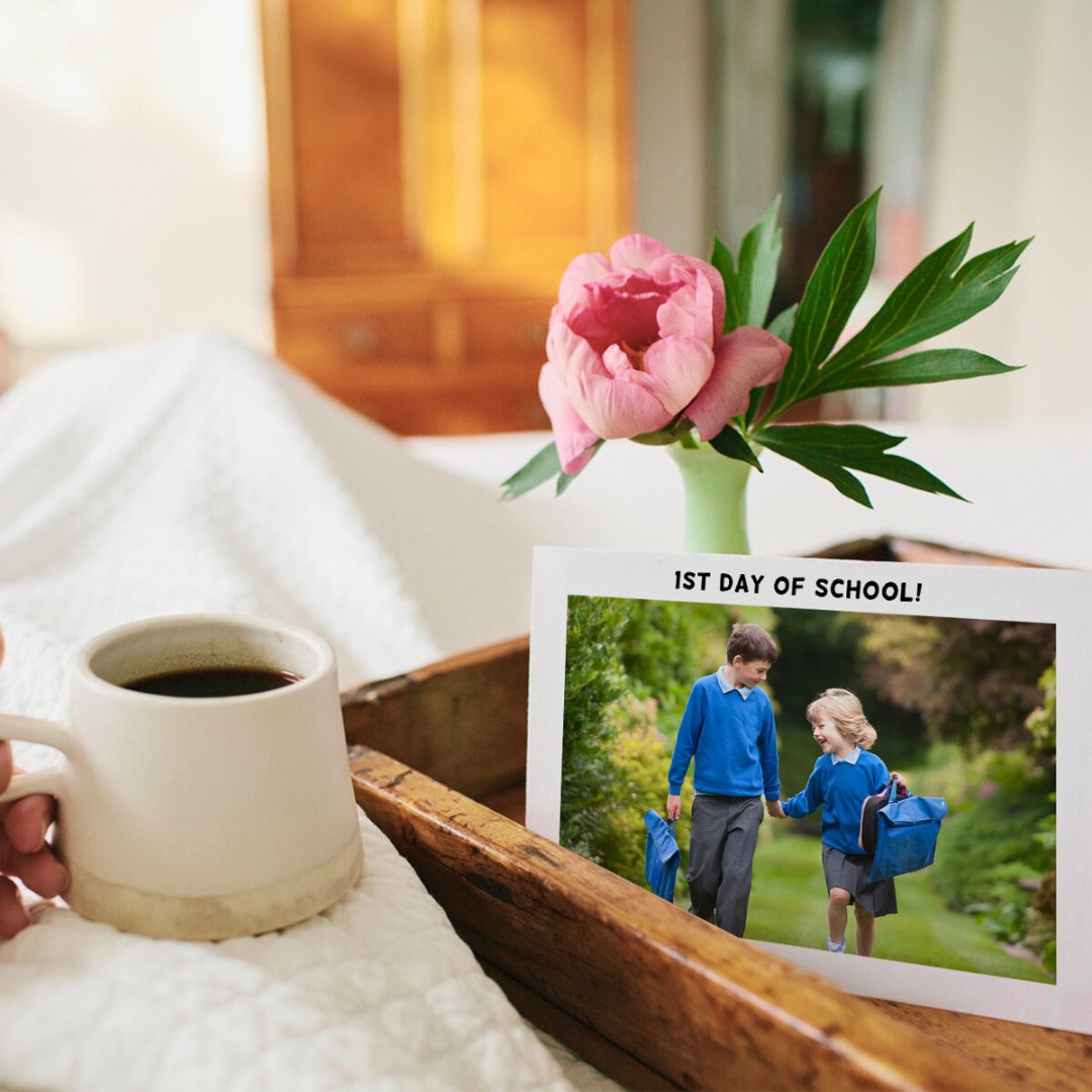 PostSnap's tweet image. Preserving the precious moments of your little ones' first day of school ✨ 

Create personalised postcards with photos of your children in their new school uniforms, perfect for sending to friends and family.

Send a postcard and share with loved ones &amp;gt; bit.ly/46rydxu