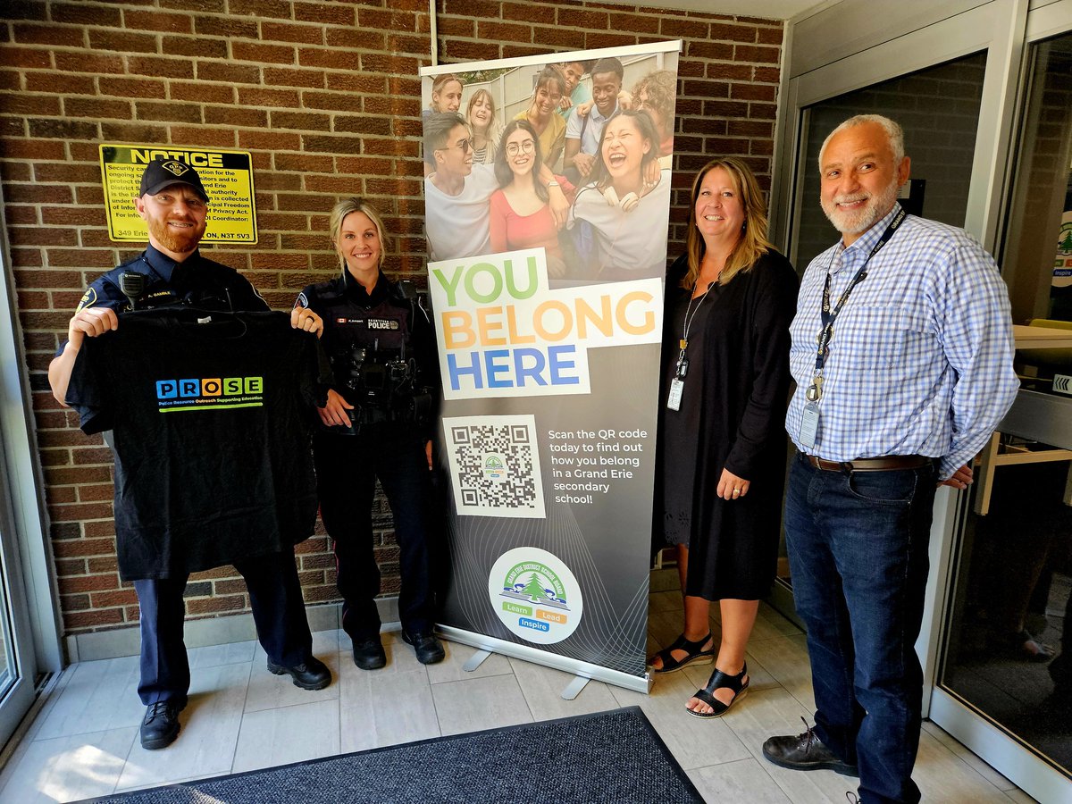 Brantford Police Service (@brantfordpolice) on Twitter photo Meet BPS Constable Kelsie Annaert of our Community Safety and Crime Prevention Unit who will be at <a href="/GEDSB/">Grand Erie District School Board</a> high schools in Brantford this school year as part of the Police Services in Schools (PROSE) partnership along with Ontario Provincial Police . #CommunityFirst Meet BPS Constable Kelsie Annaert of our Community Safety and Crime Prevention Unit who will be at <a href="/GEDSB/">Grand Erie District School Board</a> high schools in Brantford this school year as part of the Police Services in Schools (PROSE) partnership along with Ontario Provincial Police . #CommunityFirst