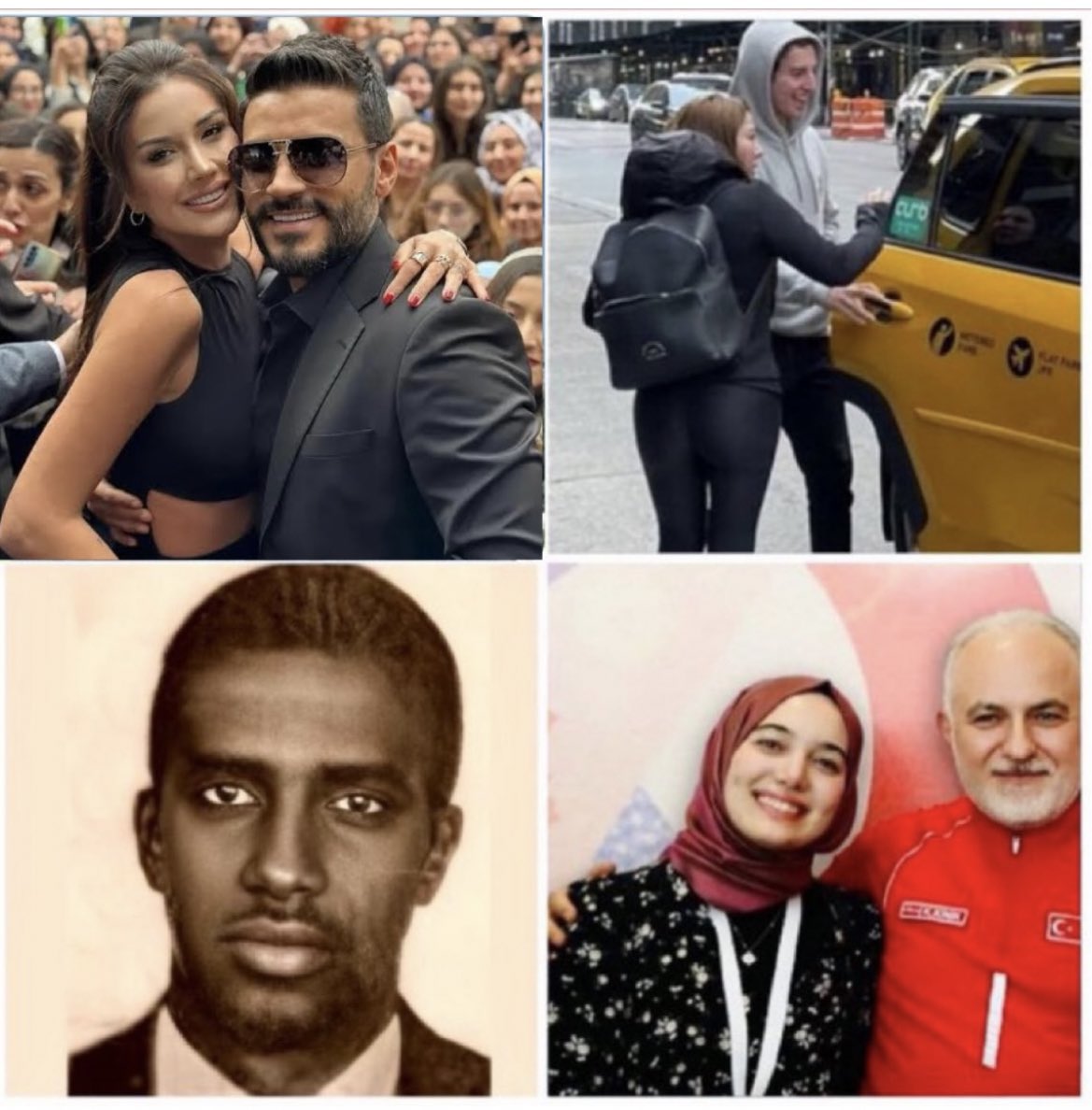 Sol üstteki Dilan-Engin Polat 40 yıl ile suçlanıp 9 ayda tahliye oldu.

Sağ üstteki Eylem Tok ve oğlu bir kişinin ölümüne sebep olup yurtdışına kaçtı.

Sol alttaki 1 çocuk babasını öldürüp yurtdışına kaçtı, para cezasıyla yırttı.

Sağ alttaki 16 yaşında bir çocuğun ölümüne sebep