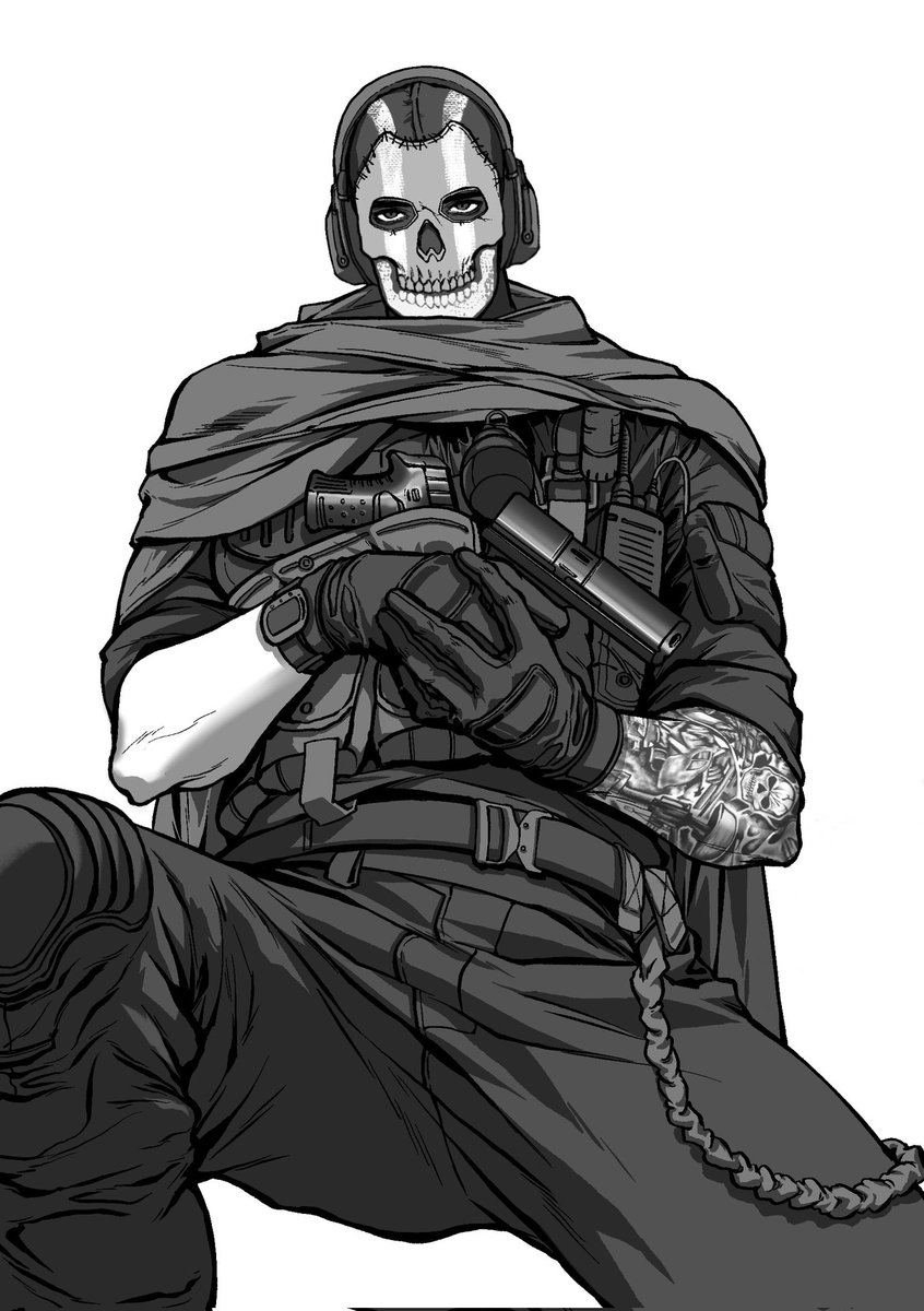 Ghost
Action reference from <a href="/Kqreal/">Qreal</a> 
#cod #CallofDuty #SimonGhostRiley #Ghost