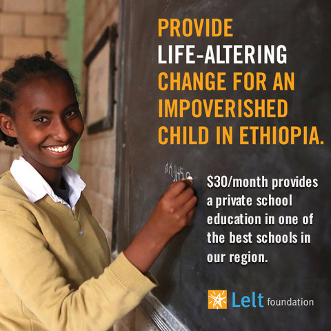 Transform a child’s life with the gift of a good education. $30/month provides a gifted young mind access to private school and  a brighter future.

Learn more and contribute: leltfoundation.org/scholarship

#EducationForAll #ChangeALife #BrightFutures #LELTFoundation