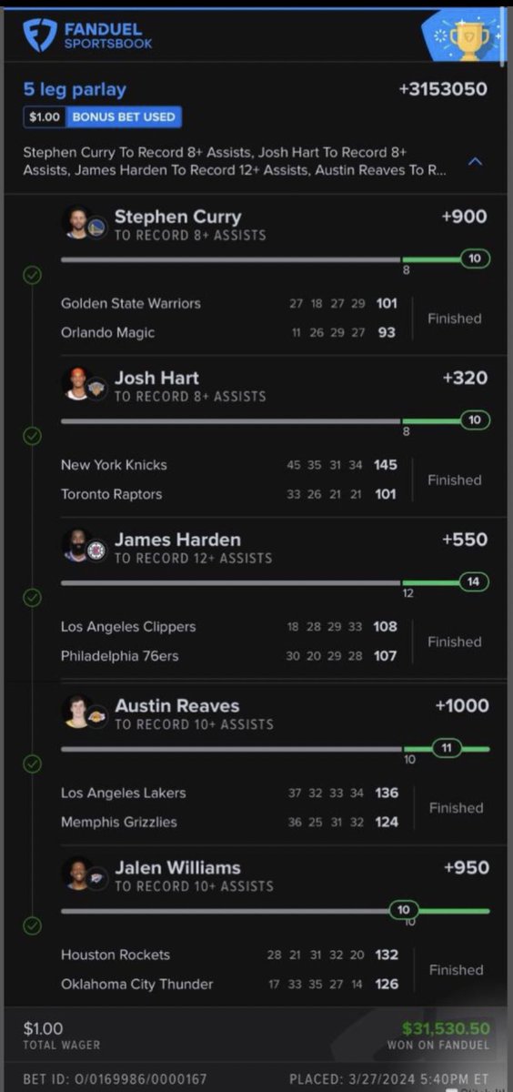 919Sharps's tweet photo. The real reason we started a discord btw is because we turned $1 into $30K off a max assists lotto lol https://t.co/bl2rEz5pCV