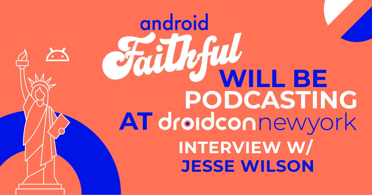 droidconNYC's tweet image. Exciting news #AndroidDevs! 🎙️ 

The @androidfaithful podcast will be LIVE at #dcnyc24 🍎 Don’t miss your chance to watch them interview top #MobileDevs like Jesse Wilson from @CashApp, &amp;amp; dive into all things #Android. If you haven&apos;t grabbed your tickets, now is the time:…