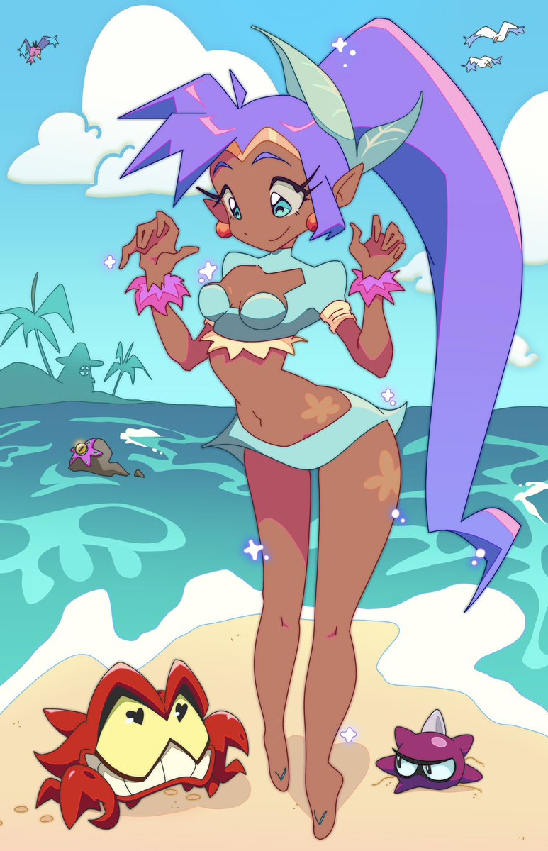 Brin (@brinbozon) on Twitter photo It’s here! The full artwork of my new illustration for the #Shantae Swimsuit Special #1 from <a href="/UdonEnt/">UDON Entertainment</a>, <a href="/MrBozon/">Matt Bozon</a>, and <a href="/Erinbozon/">Erin Bozon</a>! Now available in comic book stores and online: bit.ly/3YXwa4h 🏝️ It’s here! The full artwork of my new illustration for the #Shantae Swimsuit Special #1 from <a href="/UdonEnt/">UDON Entertainment</a>, <a href="/MrBozon/">Matt Bozon</a>, and <a href="/Erinbozon/">Erin Bozon</a>! Now available in comic book stores and online: bit.ly/3YXwa4h 🏝️