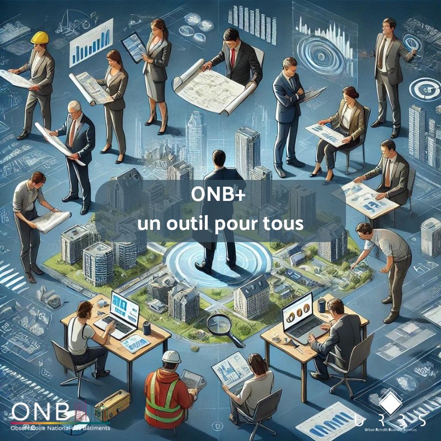 Que vous soyez professionnel de l’#immobilier, investisseur, assureur, banquier, diagnostiqueur, urbaniste, architecte, … l’ONB+ est conçu pour vous. 
Toutes les informations de tous les #batiments à portée de main en quelques clics !