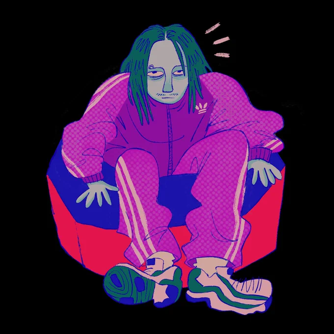 not submitting these for the contest im just fond of my old korn doodles  #KoRn30Art 