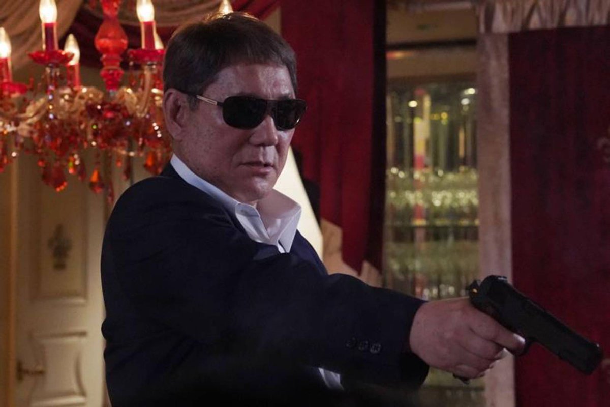 TFSfeed's tweet photo. Venice Review: Broken Rage Is a Hilarious, Rollicking Self-Portrait of Takeshi Kitano https://t.co/3fb5gcObmi https://t.co/ufRXUZpFkd