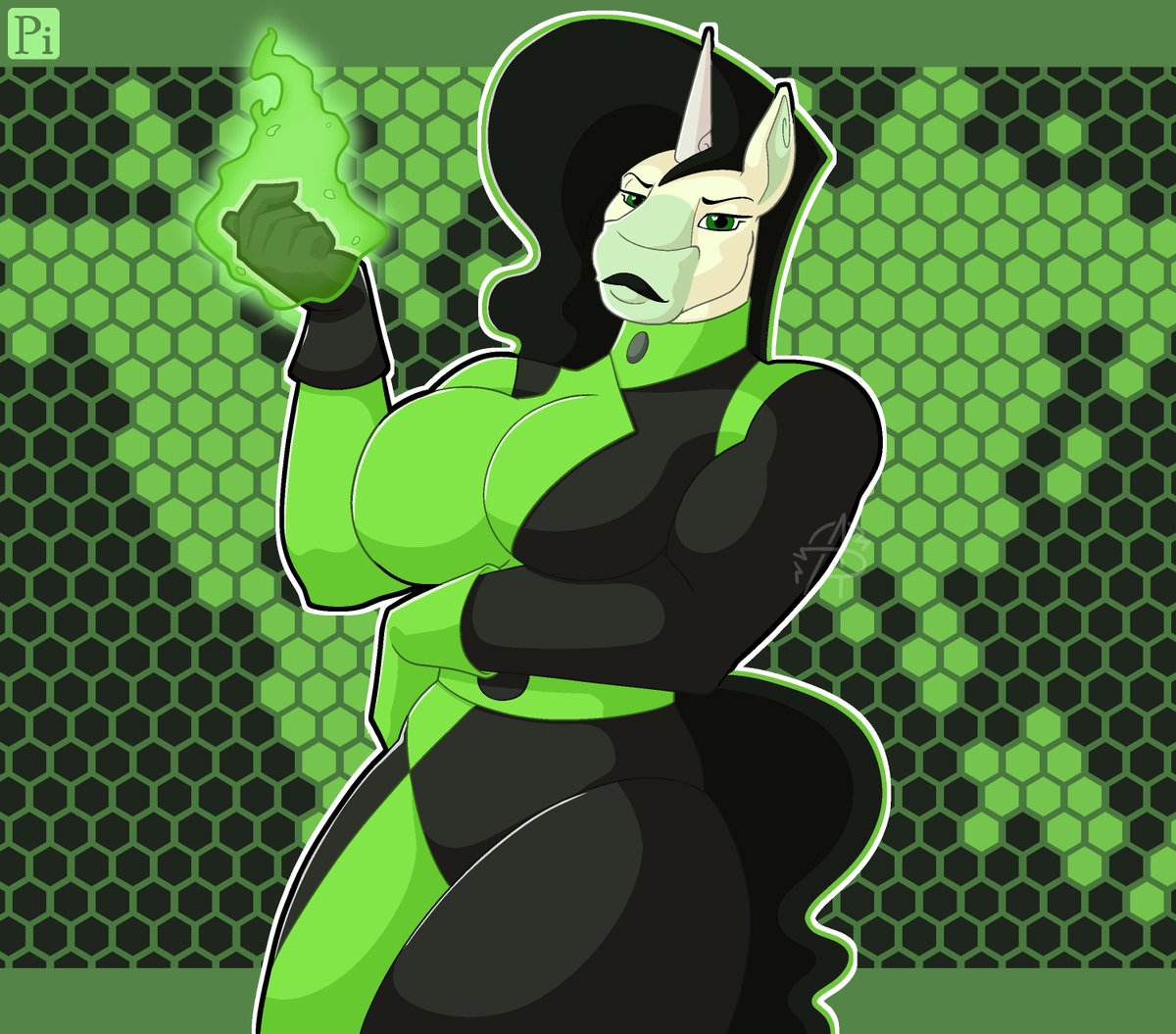 ThePrivatePi's tweet photo. "You know what I really hate? When someone doesn't know when to give up!"

~ Hunie Cosplay Colour Wheel
Green = Shego (Kim Possible, 2002) https://t.co/WMhvFLuVb3