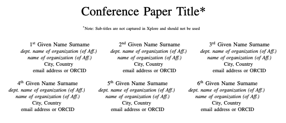 zlin_speech's tweet photo. @ieeeICASSP @TheKarimKhoury Hi @ieeeICASSP , may I further confirm the format for the author list please?
I found two options in template project: (1) 'conference_101719.tex' shows 6 authors in 3 columns (Fig. 1). (2) merge affliation as in Section IV.B of 'IEEEtran_HOWTO.pdf' (Fig. 2)
Are both correct? Thx https://t.co/vPYeWaZZjM