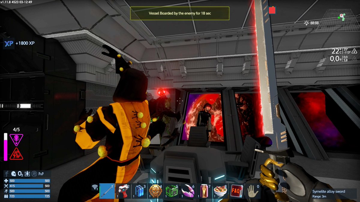 📢Empyrion Galactic Survival v1.11.8 will be released soon! 💥 Use the weekend to play the EXPERIMENTAL version and test the fully revamped Dark Faction story campaign (coop and solo!), the new “Freeze &amp; Board” gameplay and more! 👽🛸👾All info 👉empyriononline.com