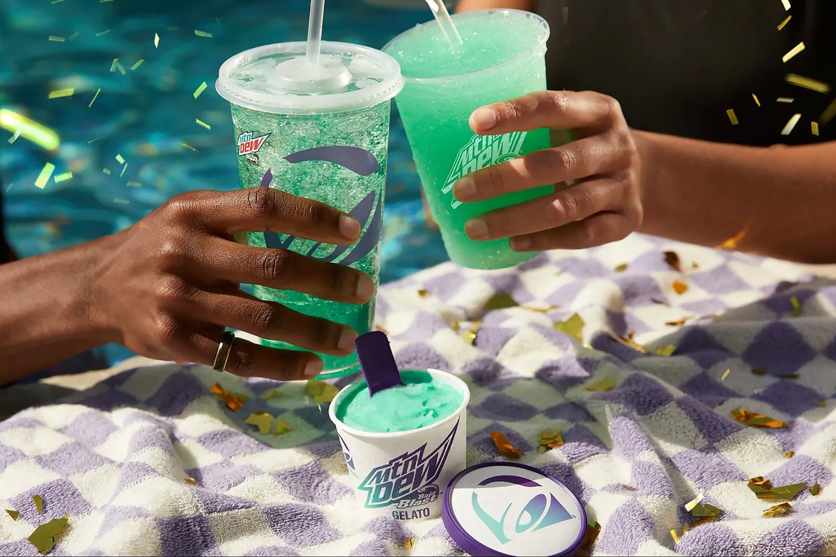 Taco Bell's New Mountain Dew Baja Blast Gelato Is Causing a Frenzy — But Fans Have One Big Complaint dlvr.it/TCwCHK