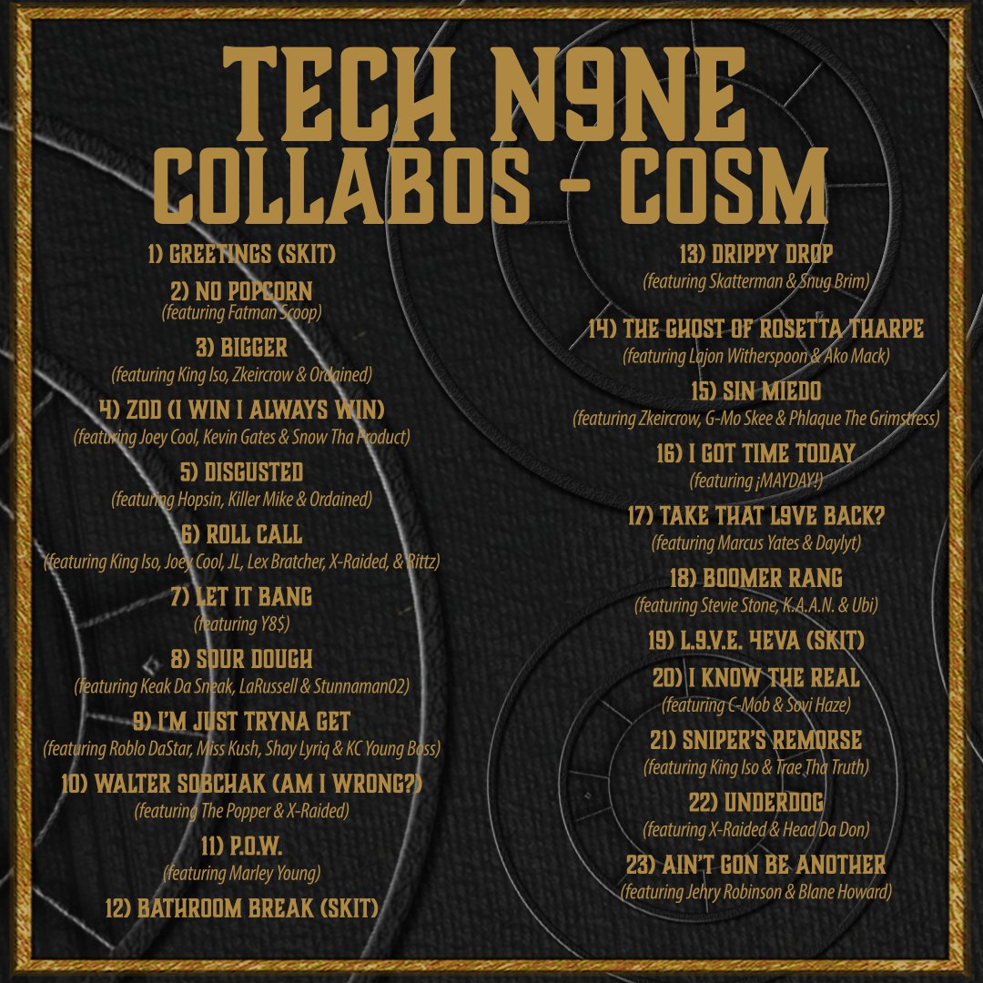 TechN9ne's tweet image. Who would you sit next to if you went to school with this class? #COSM

👉🏾👉🏾 lnk.to/T9COSM