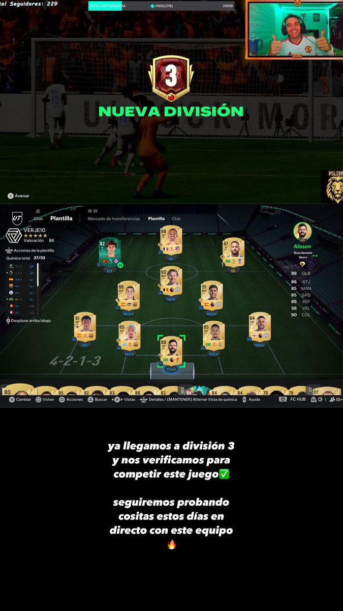 VerjelSantiago's tweet photo. Verificados ✅
Pasito a pasito 👻
@primespeiler 🦁 https://t.co/aIXhVLqT3G