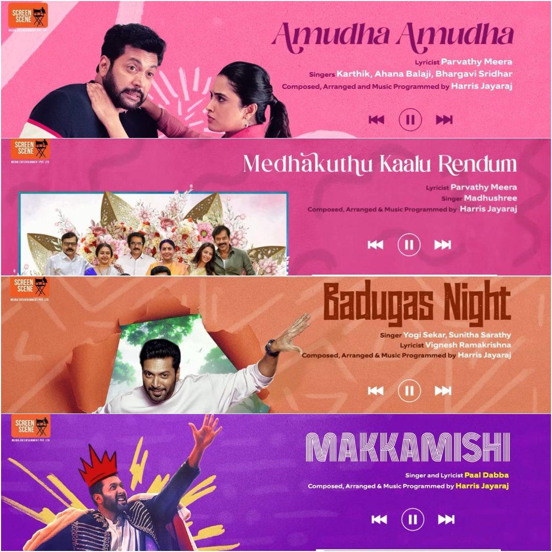 martnwilms's tweet photo. #Brother Chartbuster album from @Jharrisjayaraj 👌No unwanted noise sound loud humming just pure soulful sounds and beat from #HarrisJayaraj mams🔥🔥 https://t.co/d7GanNi1bA