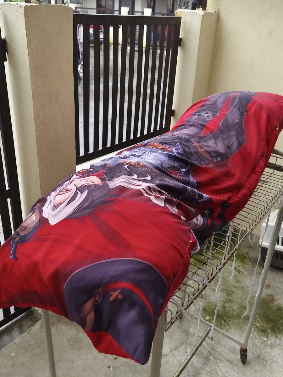 it's all fun and games buying a daki until you have to wash and let it dry for your neighborhood to see