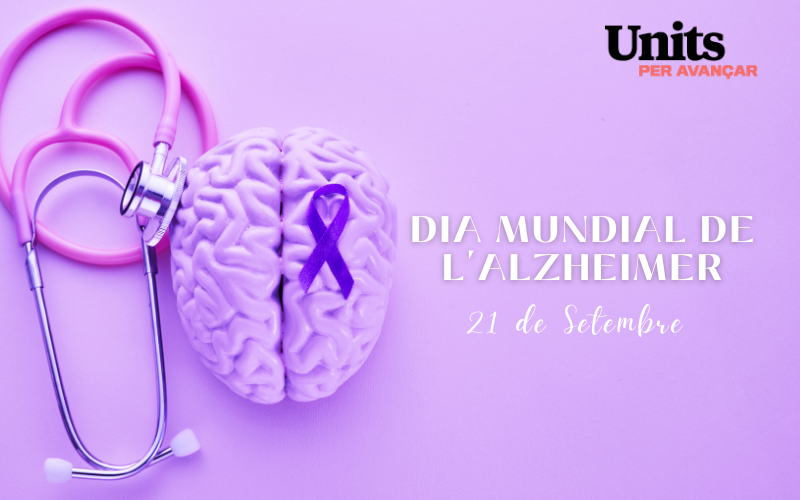 Avui #DiaMundoaDelAlzheimer remarquem la necessitat de donar suport a la investigació per combatre aquesta malaltia. La nostra solidaritat amb els que la pateixen i les seves famílies: cal promoure una societat més solidària amb els que la pateixen i amb els que conviuen amb ella