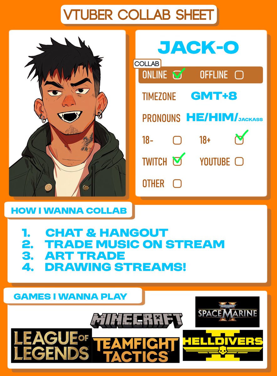 memshard's tweet image. Heres my #vtubersheet for #vtubercollabs