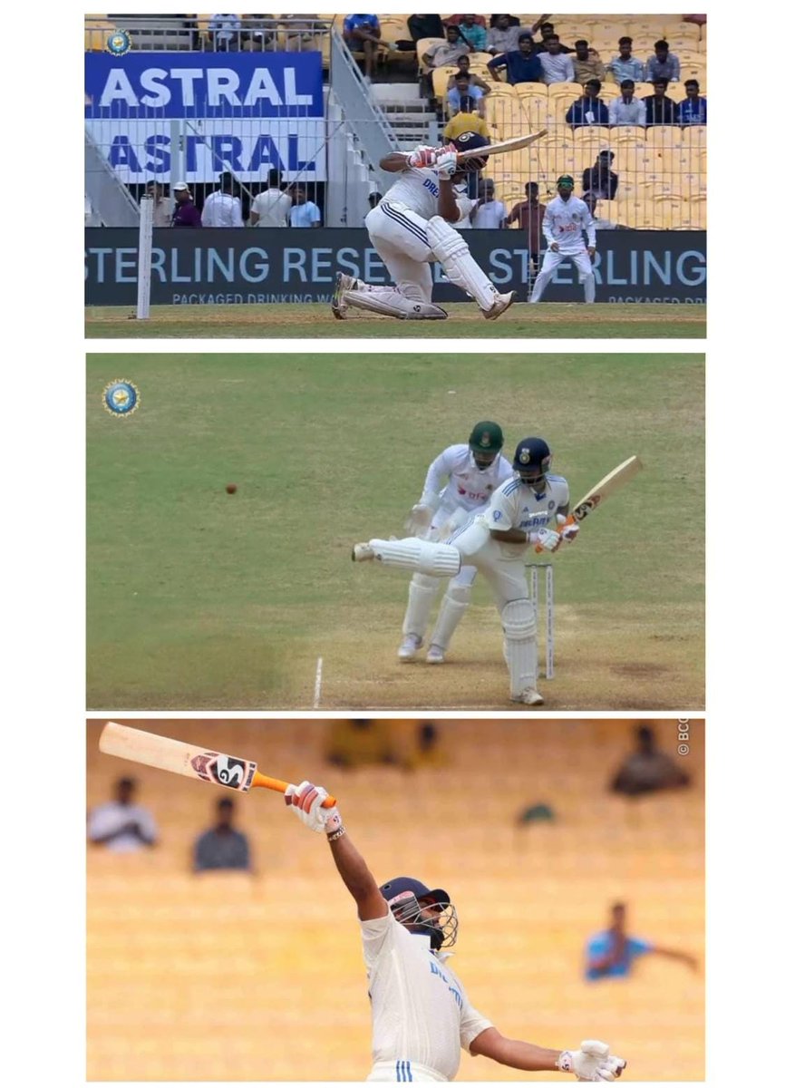 WasimJaffer14's tweet photo. There's simply no one else like him. Well played and welcome back @RishabhPant17, Test cricket missed you! #INDvBAN https://t.co/uDZDInr5cq