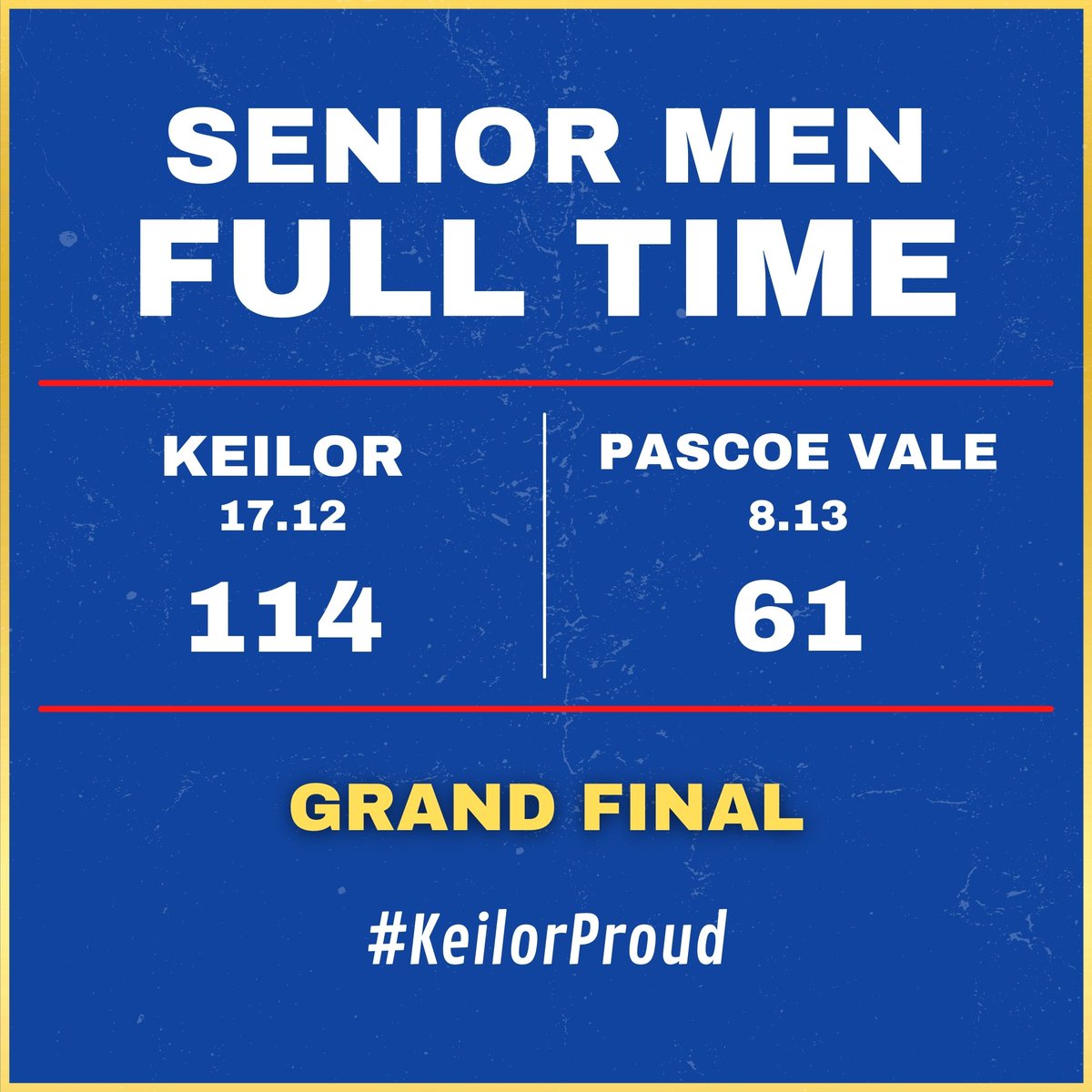 Keilor Football Club tweet media