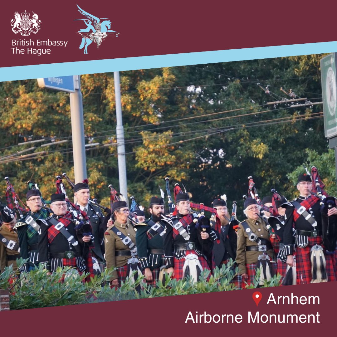 UK in NL🇬🇧🇳🇱 (@ukinnl) on Twitter photo Yesterday, 🇬🇧 Ambassador <a href="/JoannaRoperFCDO/">Joanna Roper</a> joined the silent march over the John Frost Bridge to the Airborne Monument at the Bear Pit in Arnhem.
The Ambassador & Defence Attaché Col. <a href="/PiersStrudwick/">Piers Strudwick</a> layed a wreath at the Commemoration of the Anniversary of 80 Years of Freedom. Yesterday, 🇬🇧 Ambassador <a href="/JoannaRoperFCDO/">Joanna Roper</a> joined the silent march over the John Frost Bridge to the Airborne Monument at the Bear Pit in Arnhem.
The Ambassador & Defence Attaché Col. <a href="/PiersStrudwick/">Piers Strudwick</a> layed a wreath at the Commemoration of the Anniversary of 80 Years of Freedom.