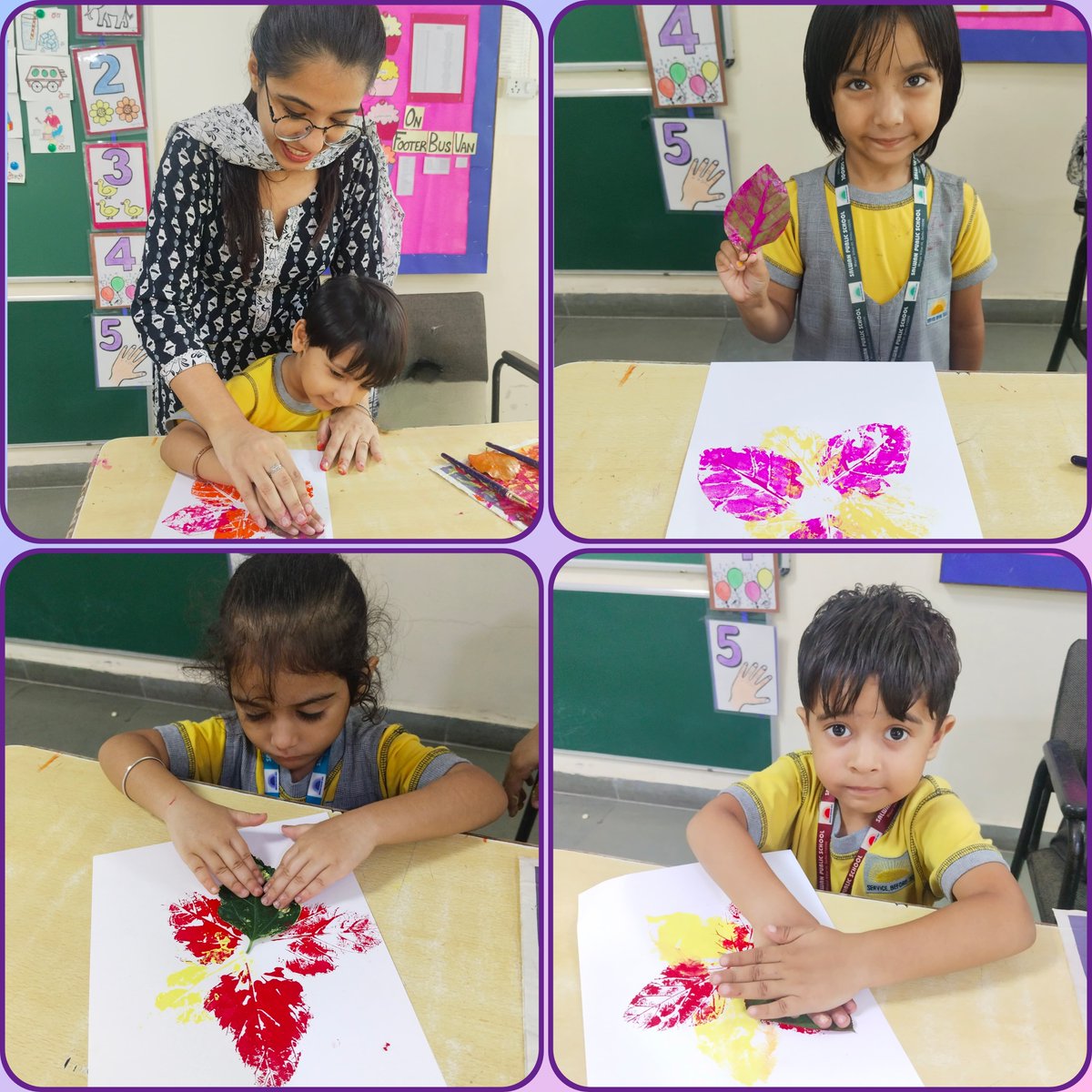 SpsMayurVihar's tweet image. Leafy wonders: Little hands, big creativity!       #ECD #FunWithLearning #SalwanPublicSchool #MayurVihar #LearningEngagements #ExploringWithLittleOnes #InspiringKids #GrowingTogether #CreativeKids #JoyfulLearning #LeafPrinting