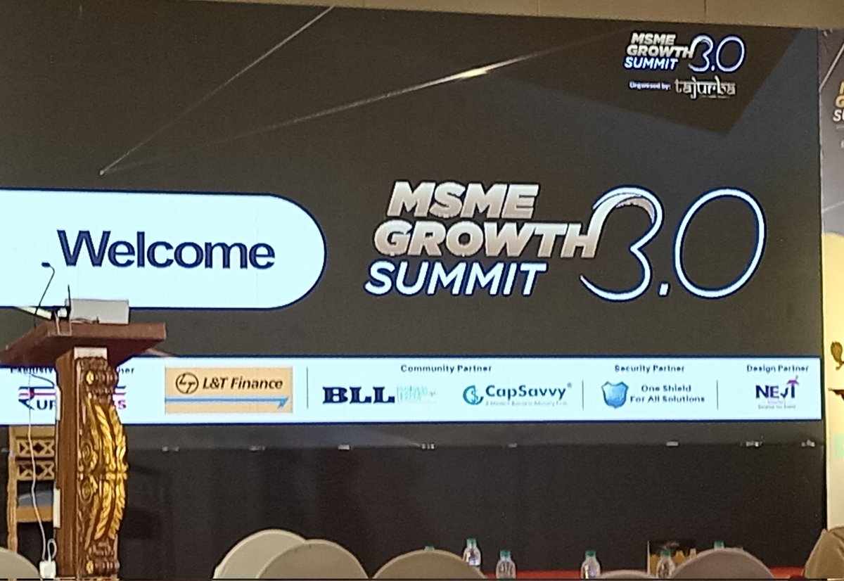 VishalM07673632's tweet image. Attending  sales mastery from MSME expert @S_Mansharamani and @latentpower
#MSMEgrowthsummit #Salesmastery #LearningBusiness