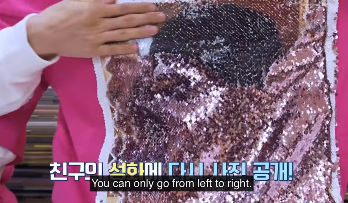 whatsnextdawn's tweet image. Any number of Tannies would love to brush their hands all over that sweater to flip those sequins. For the hidden picture, ofc.

And by Tannies, I meant AMI. Me. And by sweater, I meant chest. Chest😁

#RunBTS Ep. 118/119