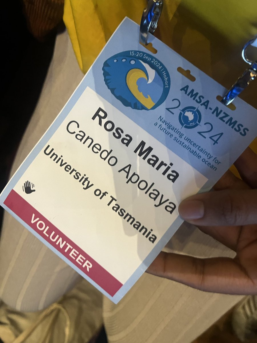 Rosa Maria Cañedo-Apolaya (@thalassophilerm) on Twitter photo What an amazing week! This was my 1st time attending an AMSA-NSMSS conference and had the chance to learn more about restoration, principles of co-design, the Great Southern Reef, ocean literacy, and so much more.
So much inspiration and knowledge gained! 🌏💙<a href="/AMSAconf/">AMSA-NSMSS 2024 Conference</a> What an amazing week! This was my 1st time attending an AMSA-NSMSS conference and had the chance to learn more about restoration, principles of co-design, the Great Southern Reef, ocean literacy, and so much more.
So much inspiration and knowledge gained! 🌏💙<a href="/AMSAconf/">AMSA-NSMSS 2024 Conference</a>