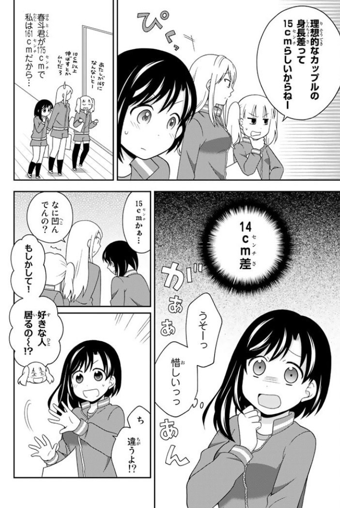 隠れオタクの女の子が身体測定で妄想する話(3/4) 