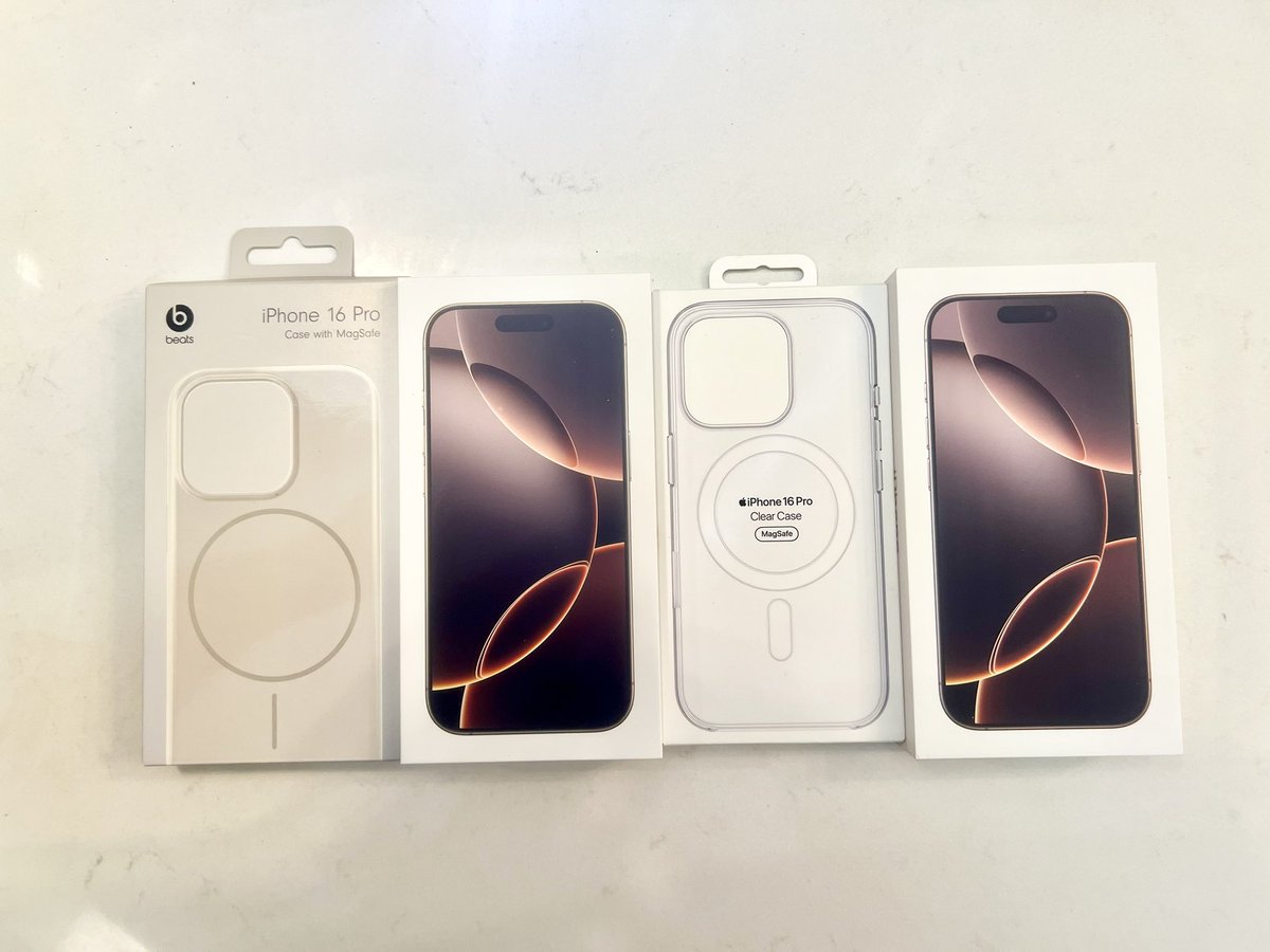 His and Hers #iPhone16Pro arrived today! 💕

I can ape memes faster now!