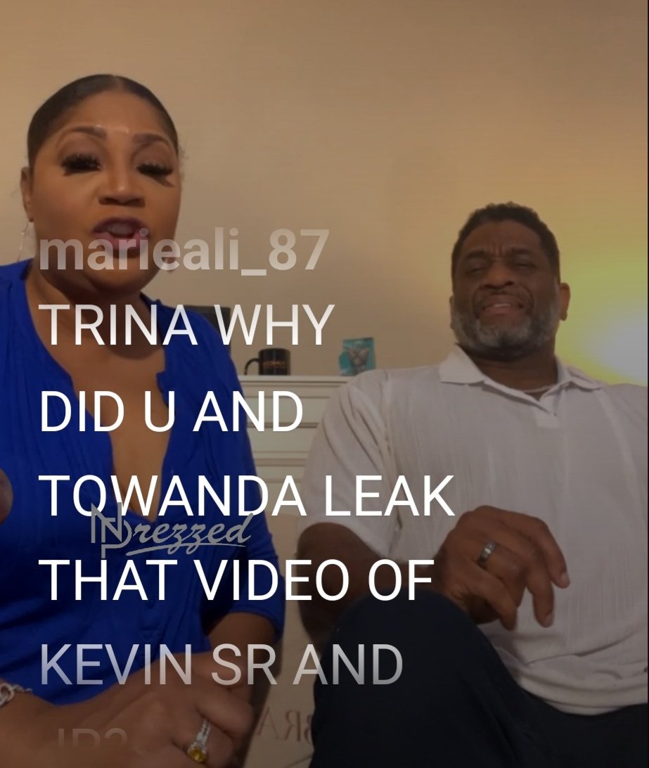 Nprezzed's tweet photo. Trina responds to a comment asking why her and Towanda leaked the video of Kevin Sr and Jr. in an altercation. Trina says they wouldn't put anything out to disparage their nephew. She says the comment last week about video receipts had nothing to do with Jr #TheBraxtons https://t.co/jgkJz0p3fj