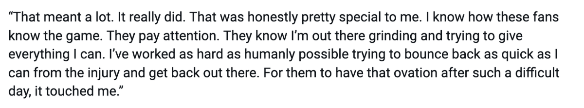 Chandler_Rome's tweet image. Justin Verlander on the ovation he received exiting the field at Minute Maid Park